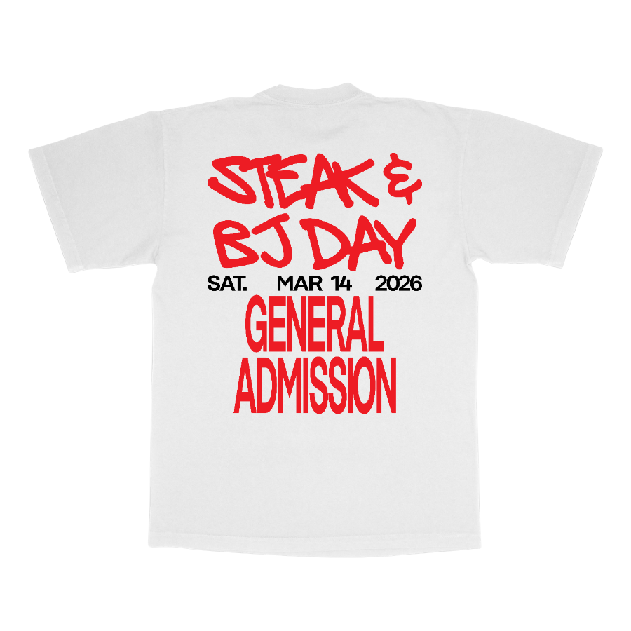 Steak & BJ Day Tee