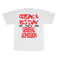 Steak & BJ Day Tee