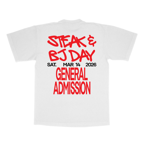Steak & BJ Day Tee